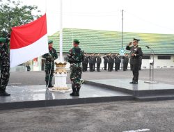Korem 044/Gapo Gelar Upacara Peringatan Hari Lahir Pancasila