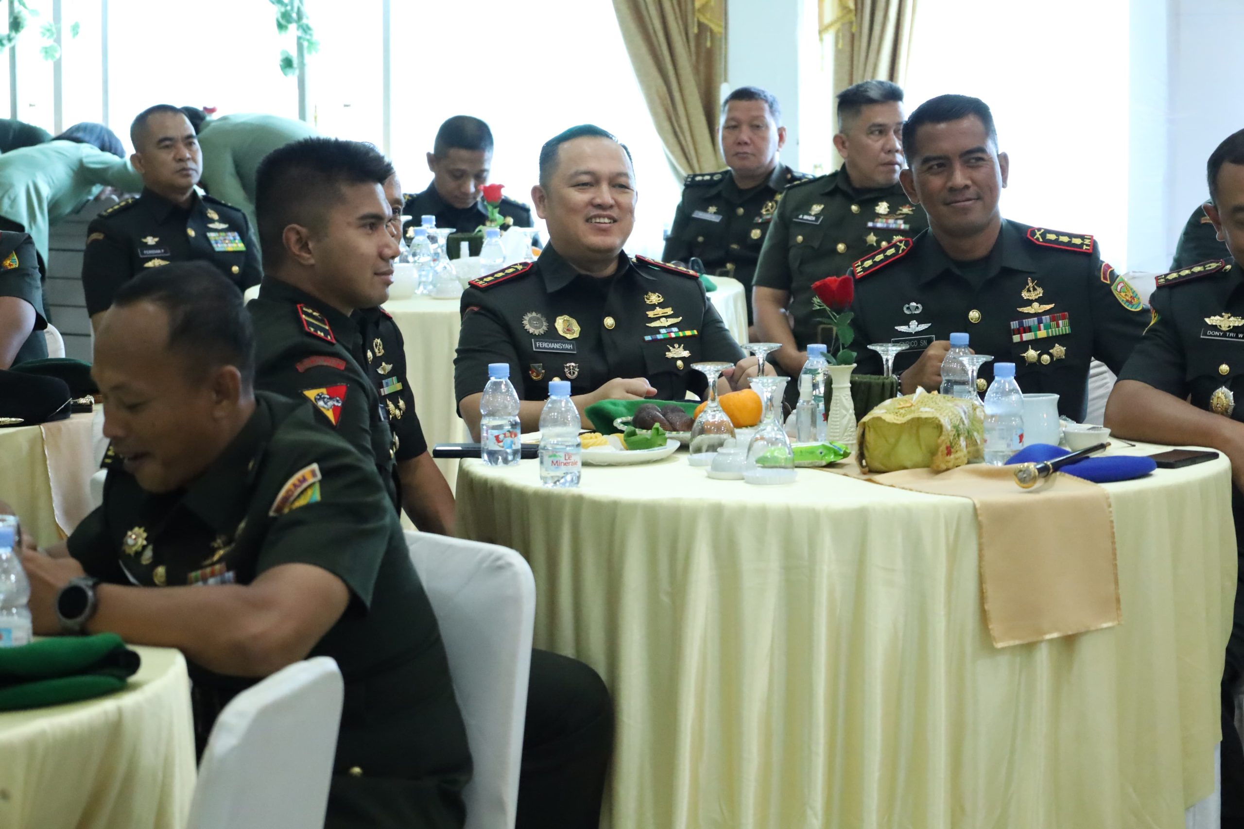 Dandim 0418/Palembang Hadiri Sertijab Pejabat Strategis Kodam II/Sriwijaya 1