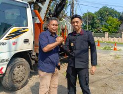 DPRKP Kota Palembang Melaksanakan Pembersihan dan Pemangkasan Pohon di Lingkungan Rutan Kelas I Palembang