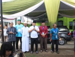 Idul Adha Dandim 0418/Palembang Serahkan Hewan Kurban Ke Panitia Masjid Untuk Di Sembeli