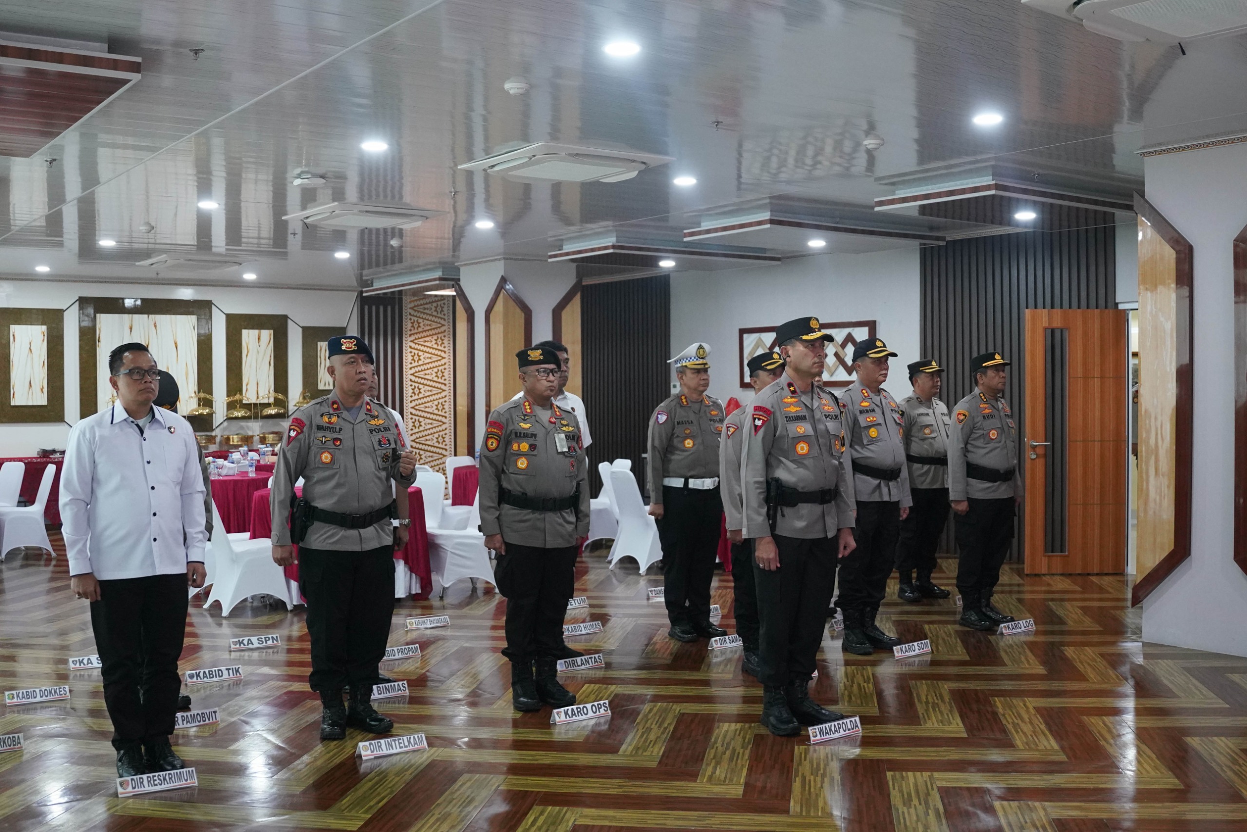 Wakapolda Sumsel Ikuti secara Virtual Upacara Pemuliaan Nilai-Nilai Luhur Tribrata 1