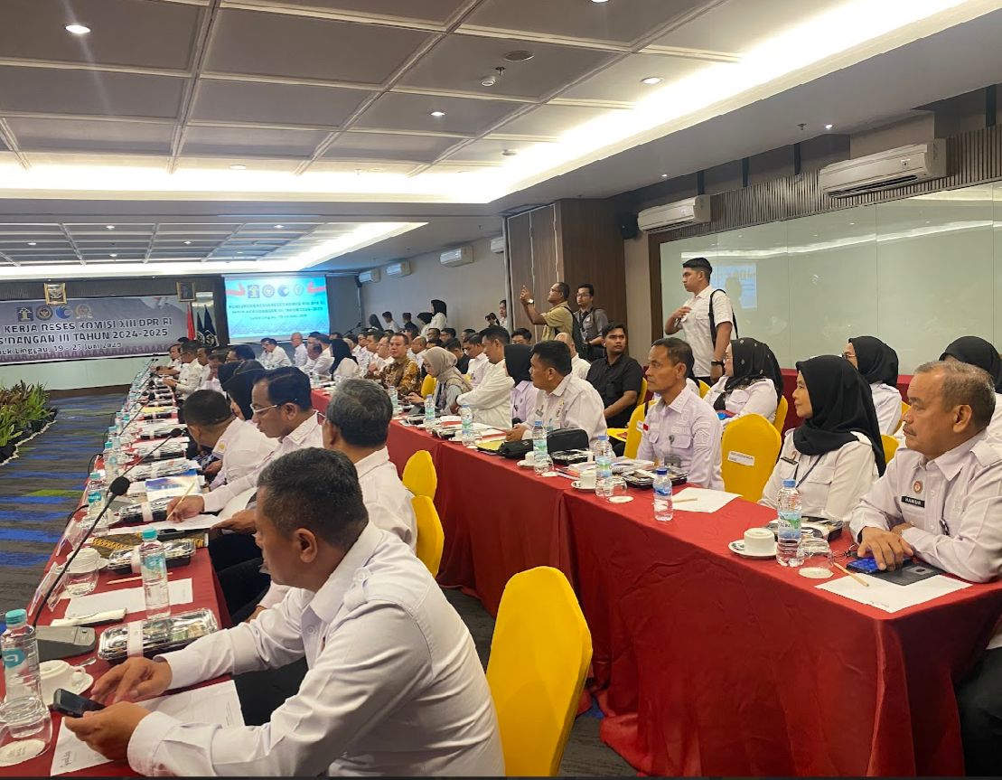 Karutan Kelas I Palembang Hadiri Kunjungan Reses Komisi XIII DPR RI 1