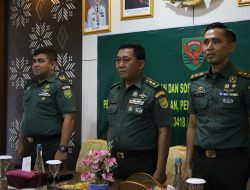 Kodim 0418/Palembang Gelar Sosialisasi dan Tes Urine P4GN Semester I TA 2025