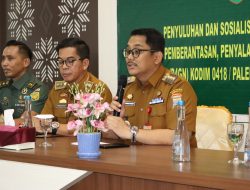 Camat Kemuning Hadiri Kegiatan P4GN Kodim 0418/Palembang