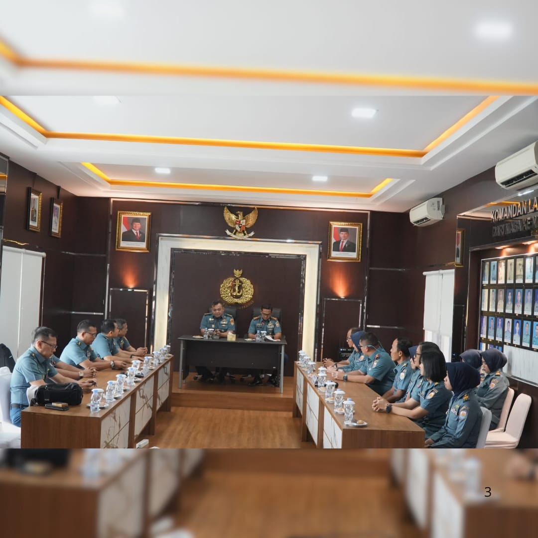 LANAL PALEMBANG MENERIMA TIM AUDIT KINERJA INSPEKTORAT KOARMADA RI 1