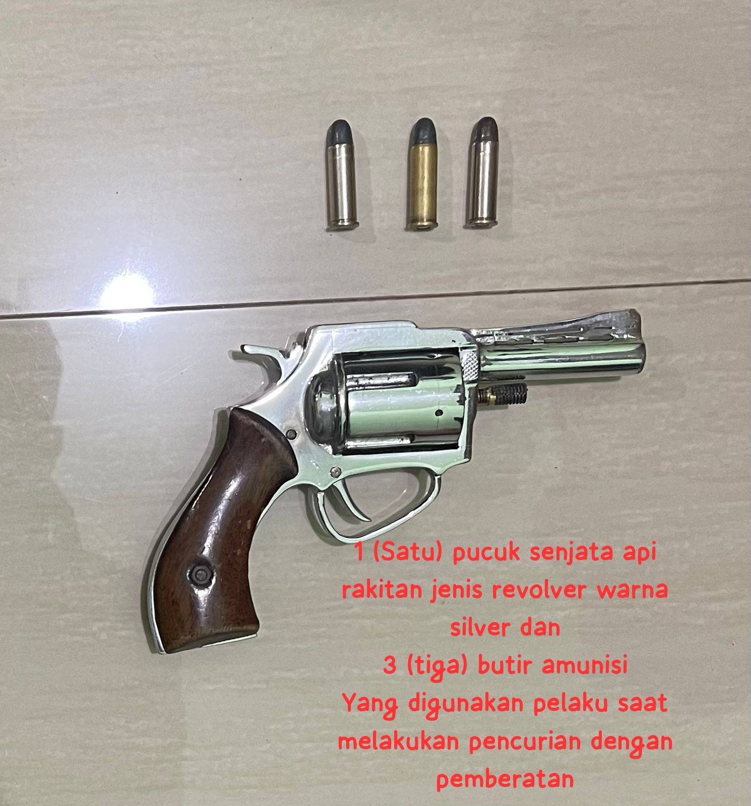 Polda Sumsel Bekuk Dua Pelaku Begal Bersenjata Api di Palembang 2