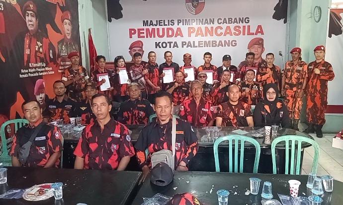 PAC Pemuda Pancasila SU II Palembang Gelar RPP Serentak, 7 Ketua Ranting Terpilih 1