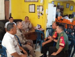 Bangun Sinergitas, Babinsa Lebung Gajah Gelar Komsos Bersama 3 Pilar dan Ketua RW