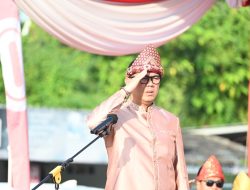 Peringati HUT RI ke-80, Imigrasi Palembang Laksanakan Upacara Bendera