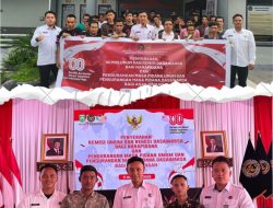 852 WBP Rutan Kelas I Palembang Terima Remisi Umum, 999 Terima Remisi Dasawarsa HUT RI ke-80