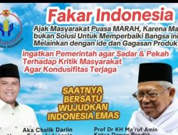 Fakar Indonesia Prihatin atas Gelombang Protes dan Dinamika Politik di Indonesia