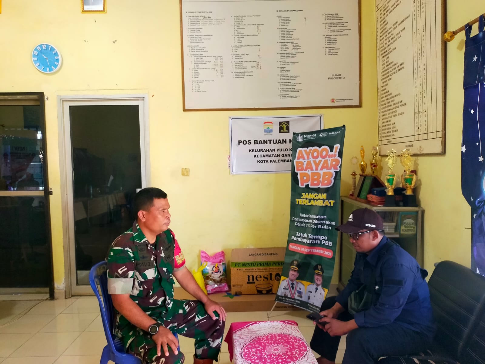 Babinsa Pulokerto Ingatkan Pemilik Orgen Tunggal untuk Hindari Hiburan Berlebihan 1