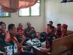 Danramil 418-03/Plaju Terima Kunjungan Pemuda Pancasila SU II, Perkuat Sinergi Jaga Keutuhan NKRI