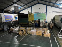 Bea Cukai Langsa Gagalkan Penyelundupan Sepeda Motor dan Sparepart Asal Thailand