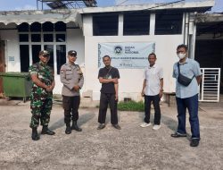 Babinsa 32 Ilir dan Bhabinkamtibmas Tekankan Mutu Program Makan Bergizi di Kecamatan IB II