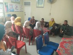 Babinsa 28 Ilir Dukung Program Pemerintah: Sosialisasi Keluarga Berencana Bersama Petugas KB