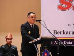 Wisuda Sarjana XXIII STIA Satya Negara Palembang, Wagub Cik Ujang Tekankan Pentingnya SDM Unggul