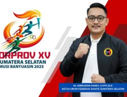 Dr. Amiruddin Sandy: Porprov Sumsel 2025 Jadi Ajang Pembinaan dan Regenerasi Atlet Daerah