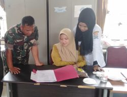 Babinsa Kelurahan Sako Baru Himbau Warga Pendatang Segera Lengkapi Administrasi Kependudukan