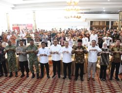 Danrem 044/Gapo Hadiri Penandatanganan Nota Kesepakatan Pembangunan dan Pengoperasian Pelabuhan Palembang Baru