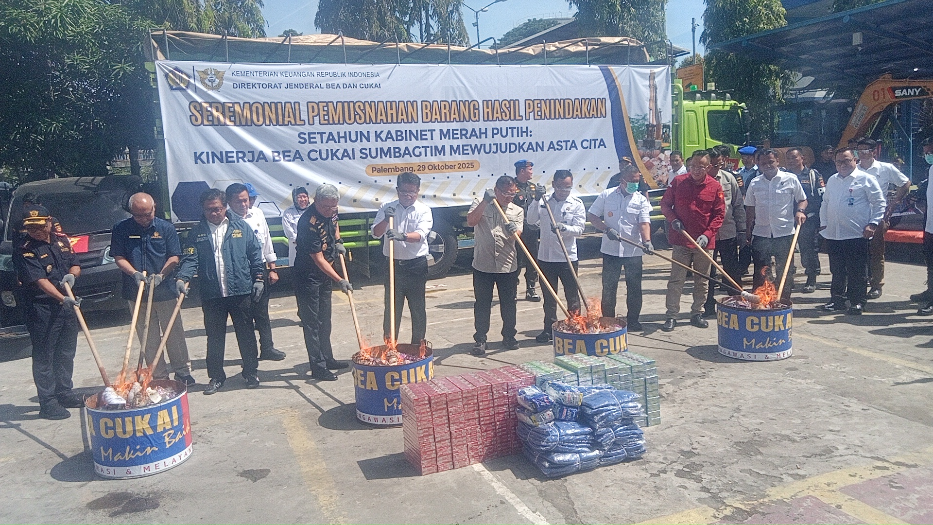 Penerimaan Naik 190 Persen, Bea Cukai Sumbagtim Mantapkan Fungsi Pengawasan dan Pelayanan 1