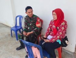 Babinsa 36 Ilir Imbau Warga Waspadai Isu Penculikan Anak di Palembang