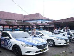 Polres OKI adakan Apel Gelar Pasukan Operasi Zebra Musi 2025 di Halaman Mapolsek Kayuagung