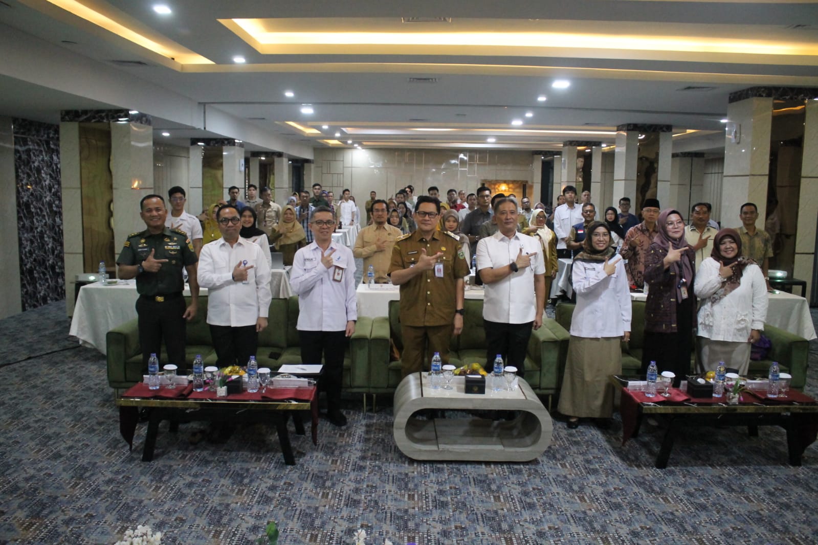 Kasdim Palembang Hadiri Penggalangan Pemangku Kepentingan Program Makan Bergizi Gratis (MBG) 1
