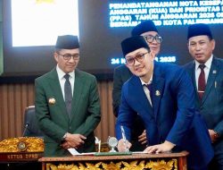DPRD dan Pemkot Palembang Sepakati KUA-PPAS Rancangan APBD 2026: Fokus pada Percepatan Pembangunan dan Penguatan Ekonomi