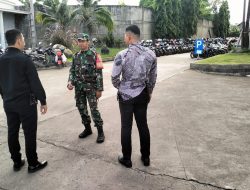 Babinsa Lorok Pakjo Ingatkan Pengemudi Ojek Online untuk Tingkatkan Kesopanan dan Kewaspadaan