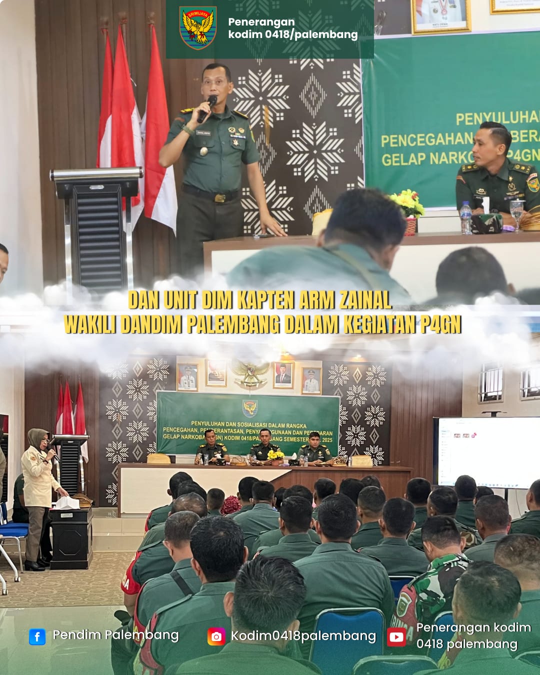Kodim 0418/Palembang Gelar P4GN Semester II Tahun 2025 1