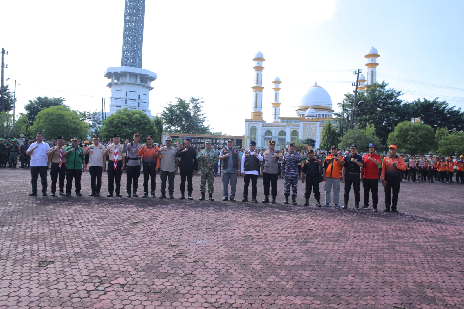 Pemkab Asahan Gelar Apel Kesiapsiagaan Hadapi Ancaman Bencana Hidrometeorologi 1
