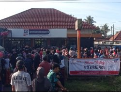 Ratusan Warga Padati Kantor Pos Sungai Buah untuk Pencairan BLTS Kesra 2025