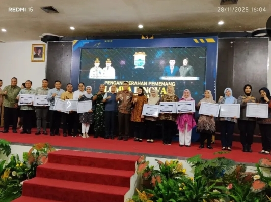Kecamatan Kalidoni Raih Juara II Lomba Inovasi Daerah Kota Palembang 2025 Berkat Kampung Sulam Angkinan 2