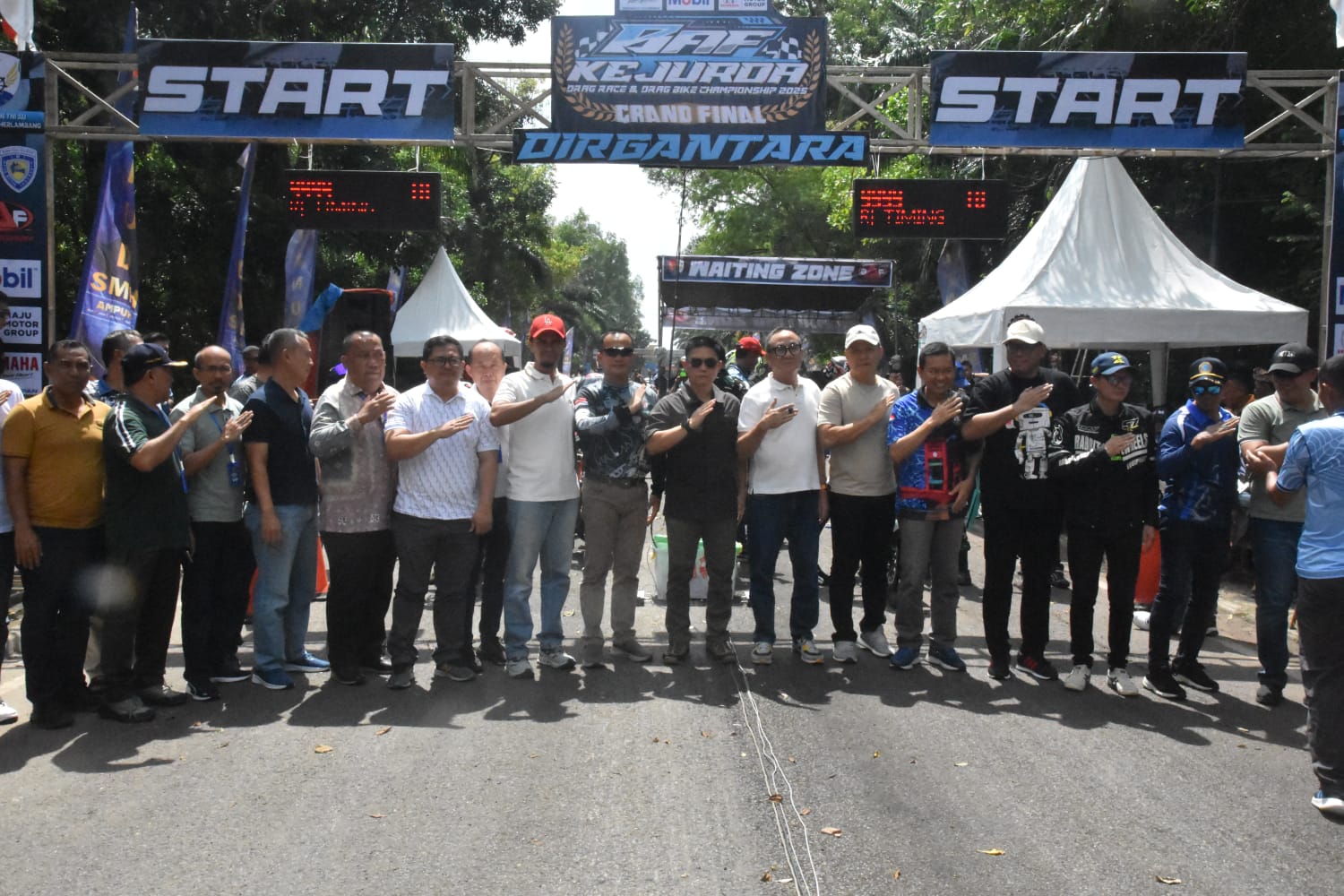 Kasdim 0418/Palembang Hadiri Grand Final BAF Kejurda Drag Championship & BAF Motor Contest 2025 di Lanud Sri Mulyono Herlambang 1