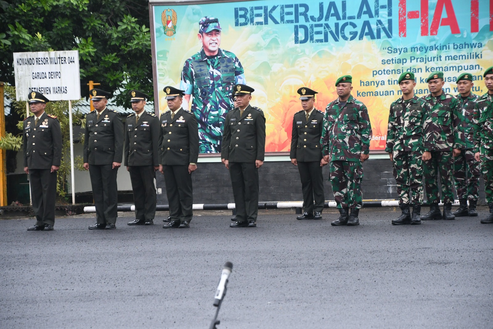 Korem 044/Gapo Gelar Upacara Peringatan Hari Bela Negara ke-77 Tahun 2025 1