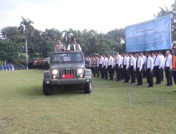 Hujan Lebat Iringi Apel Operasi Lilin Musi 2025, Polda Sumsel Tegaskan Kesiapan Amankan Nataru