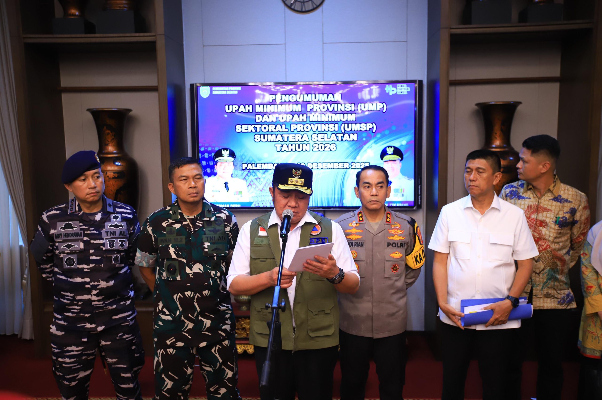 Melalui Dewan Pengupahan, Sumsel Resmi Sepakati Kenaikan UMP 2026 Sebesar 7,10 Persen 1