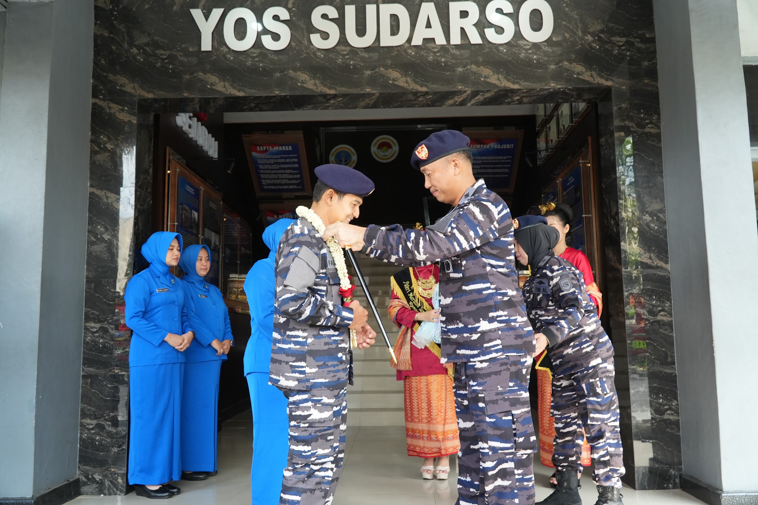 Lanal Palembang Gelar Tradisi Lepas Sambut Komandan 1