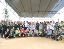 Dandim 0418/Palembang Dampingi Aster Kasdam II/Sriwijaya Cek Karya Bakti Antisipasi Bencana di Plaju
