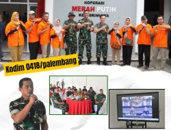 Dandim 0418/Palembang Paparkan Pembangunan KDKMP kepada Wakil Panglima TNI