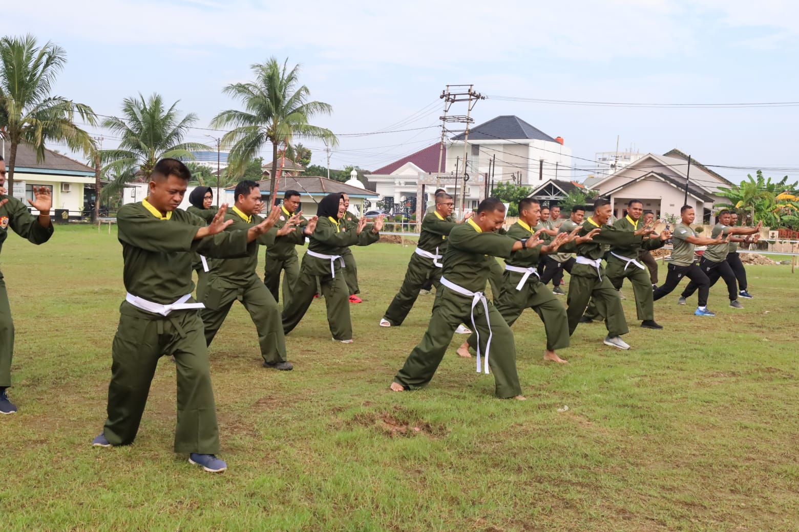 Kodim 0418/Palembang Gelar Latihan Pencak Silat Militer, Lestarikan Warisan Budaya Bangsa 1