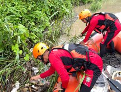 Kembali Bocah Tenggelam Saat Bermain di Pinggir Sungai Lematang, Tim SAR Lakukan Pencarian