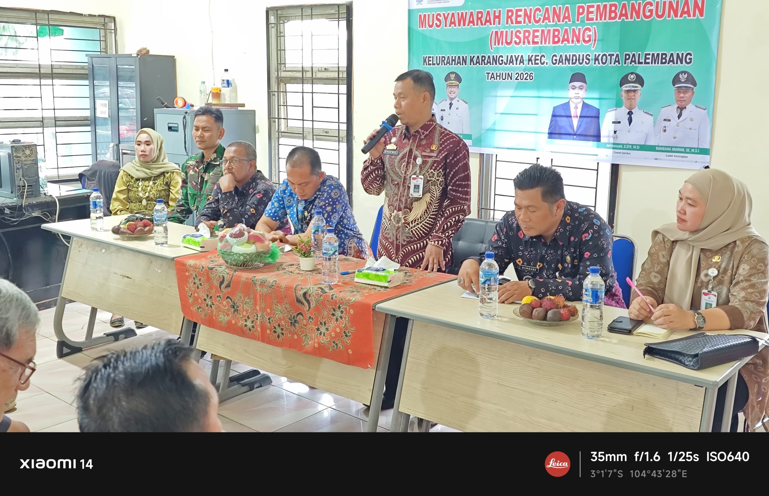 Babinsa Karang Jaya Hadiri Musrenbang Kelurahan, Serap Aspirasi Pembangunan Tahun 2027 1