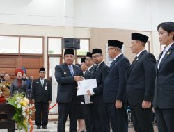 Gubernur Herman Deru Tuntut Kinerja Nyata Usai Lantik 154 Pejabat Pemprov Sumsel