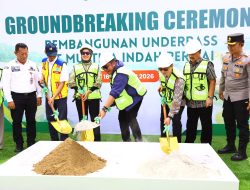 Groundbreaking Underpass MIP Lahat, Herman Deru: Wajib Jadi “Trendsetter” Perusahaan Tambang di Sumsel