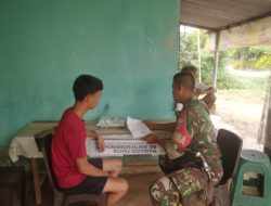 Babinsa Pulokerto Sosialisasikan Rekrutmen Prajurit TNI AD kepada Remaja di Gandus