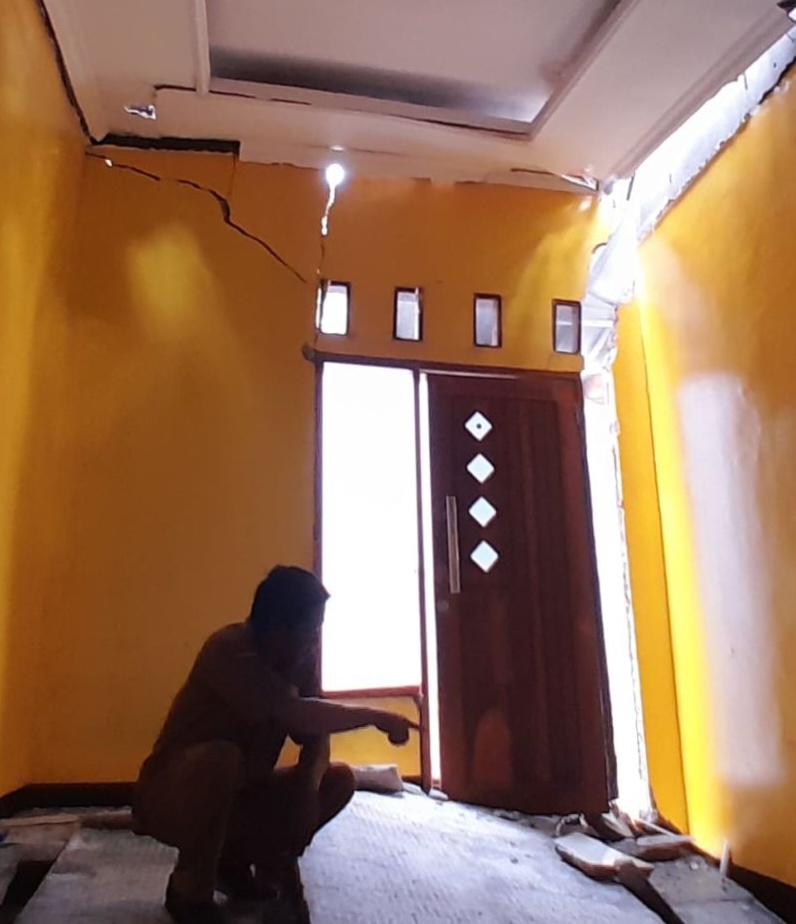 Pergerakan Tanah Rusak 54 Rumah di Kabupaten Serang, 97 Rumah Terancam 1