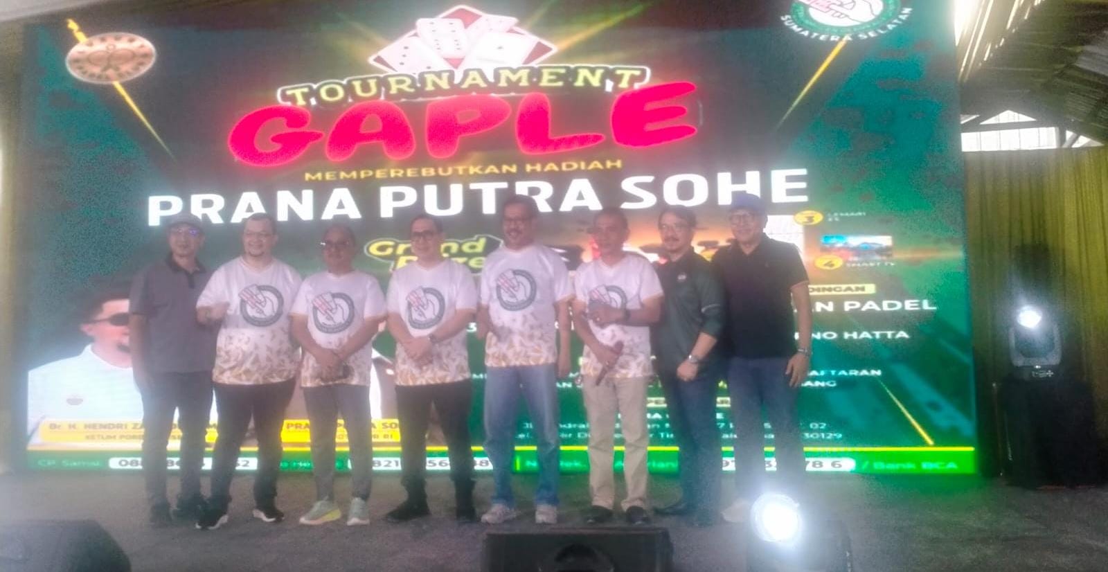 Gaple Jadi Pemersatu! SN Prana Putra Sohe Buka Turnamen Nasional di Palembang 1