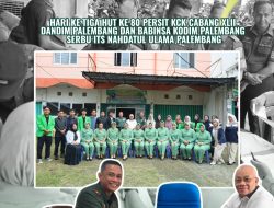 Hari Ketiga HUT ke-80 Persit KCK, Dandim Palembang dan Babinsa Kodim 0418 Gelar Donor Darah di ITSNU